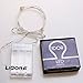 LIDORE Micro LED 20 Purple String Lights with Timer, Battery Operated on 7.87ft Long Silver Color Ultra Thin Copper Wire