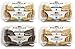 Reko Pizzelle Authentic Italian Style Waffle Cookie Sampler: 1 Pack Each Anise, Dark Chocolate, Dulce de Leche, Vanilla