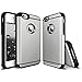 iPhone 4S Case, iPhone 4 Case, CHTech Fashion Double Layer Heavy Duty Protection Scratch Proof Armor Case Cover for Apple iPhone 4/4S (Silver)
