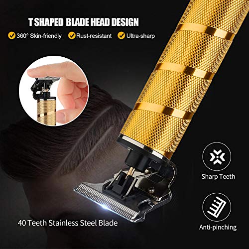 New Cordless Trimmers Hair Clippers, Professional Ornate TBlade
