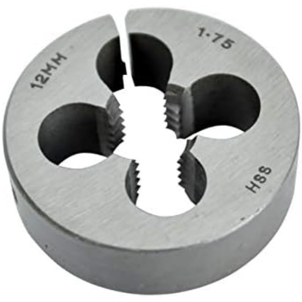 Faithfull HSS Straight Flute Split Die M12 x 1.75 (11/2in O.D)