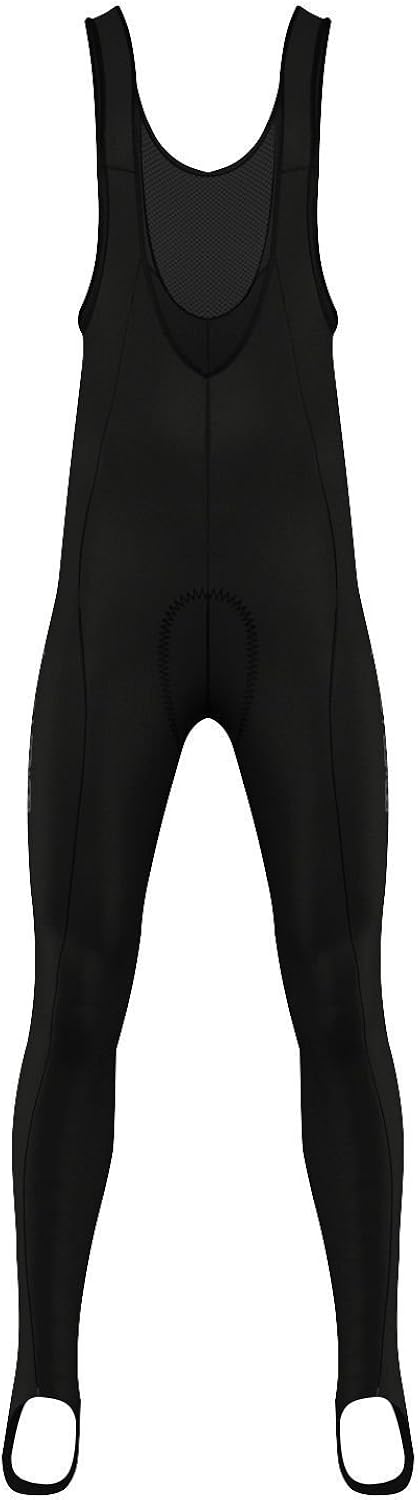Sparx Men's Super Roubaix Cycling Bib Tight Padded Winter Cycle Thermal Bib Pants: Clothing