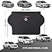 Windshield Cover for Ice and Snow - Wiper Protector - Non Scratch Magnetic - Sturdy - Heavy Duty Material - Self Storage Pouch - Keep Your Vehicle Exterior Ice Free and Clean