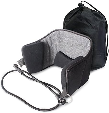 Neck Relax Hammock, SIKSIN Head Hammock for Neck Pain Traction and Shoulder Muscle Relaxer to Door Handle - Ergonomically Cervical Traction Device Set