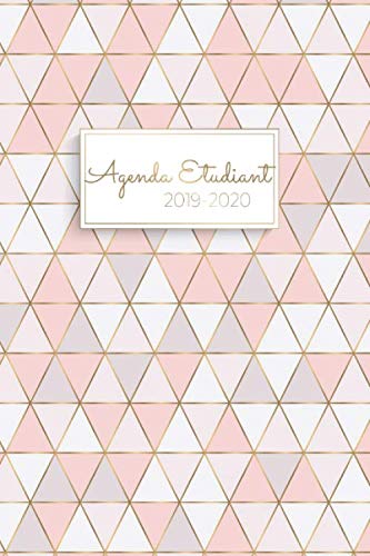 Agenda Etudiant 2019-2020: Calendrier de Août 2019 à Août 2020 - Agenda Semainier et Agenda Journ by Felissa