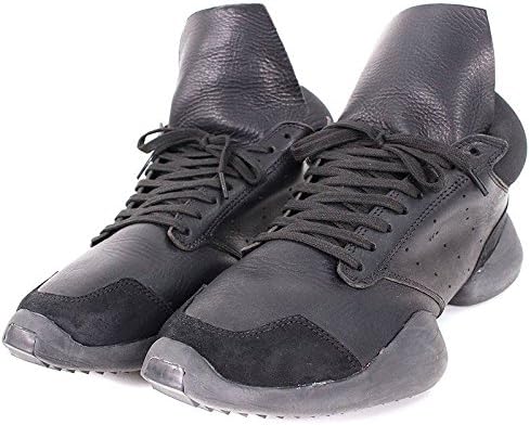 Amazon リックオウエンス Runner ランナー レースアップレザースニーカー 27 5cm ブラック 中古 Rick Owens リックオウエンス スニーカー