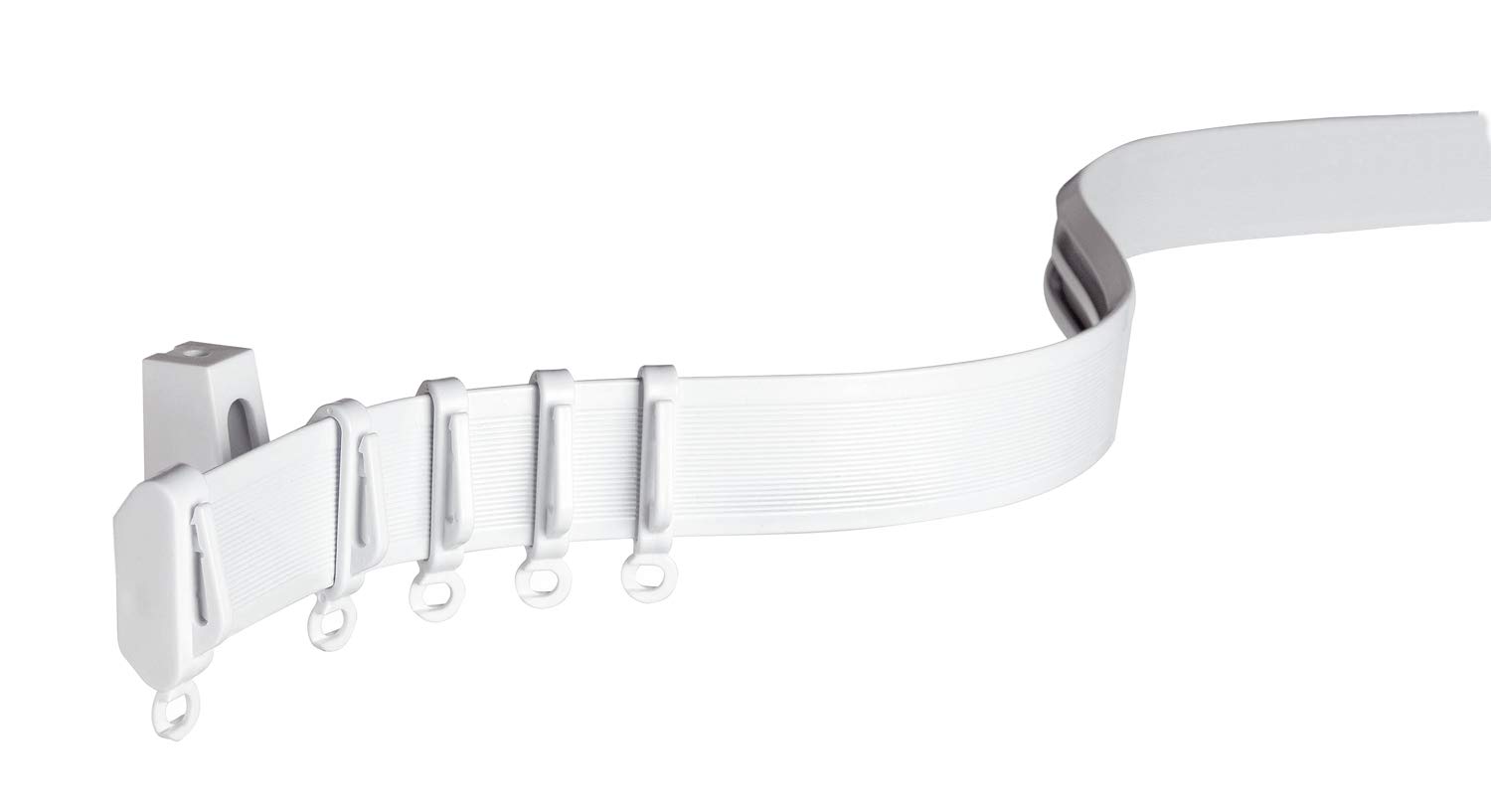 Gardinia White Flexline Curtain Rail, 350 cm