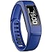 SKYLET Compatible with Garmin Vivofit 2 Bands, Soft Silicone Replacement Bands for Vivofit 2 Wristband Bracelet with Buckle Small Large Kids Men Women Black (No Tracker)