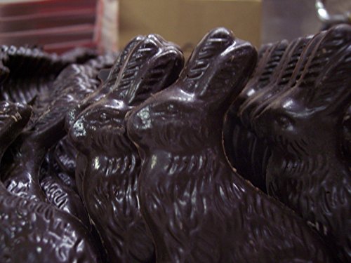 Lang’s Chocolates – Dark Chocolate Bunny – Solid Dark Chocolate – Individually Boxed – Easter Basket Candy – Dairy-Free, Gluten-Free and Kosher – 3.5” Tall – Pack of 7
