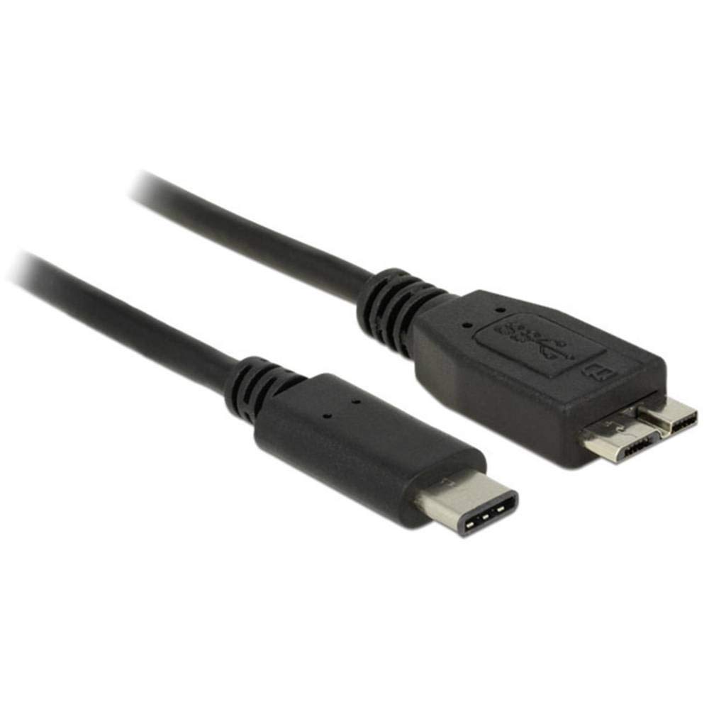 DeLock Cable USB 3.1 Gen 2 USB Type-C Male to USB Micro-B Male, 0.5 m, Black