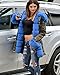 Roiii Plus Size Womens Winter Faux Fur Hooded Camouflage Parka Long Jacket
