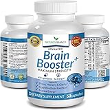 PURE ADVANCED Brain Booster Supplement Memory Focus Mind & Clarity Enhancer PLUS FREE EBOOK Ginkgo Biloba Complex Mental Alertness Power Boost Nootropic 60 Concentration Energy Pills