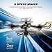 DROCON Drone for Beginners X708W Wi-Fi FPV Training Quadcopter with HD Camera Equipped with Headless Mode One Key Return Easy Operation