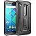 Moto X Pure Edition Case, SUPCASE [Heavy Duty] Belt Clip Holster Case for Motorola Moto X Style /Pure Edition 2015 [Unicorn Beetle PRO] Rugged Protective Cover /Builtin Screen Protector (Black/Black)