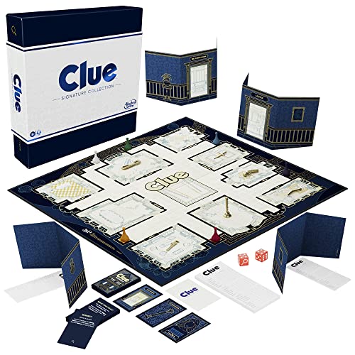 Clue Board Game Signature Collection, Premium Packaging and Components
