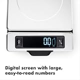 OXO Good Grips 5kg Stainless Steel Food Scale with Digital Display view 3