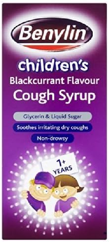 Benylin Childrens Cough Syrup Blackcurrant 125ml