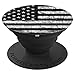 US Flag, Black and White PopSockets PopGrip: Swappable Grip for Phones & Tablets PopSockets Adhesive PopGrip