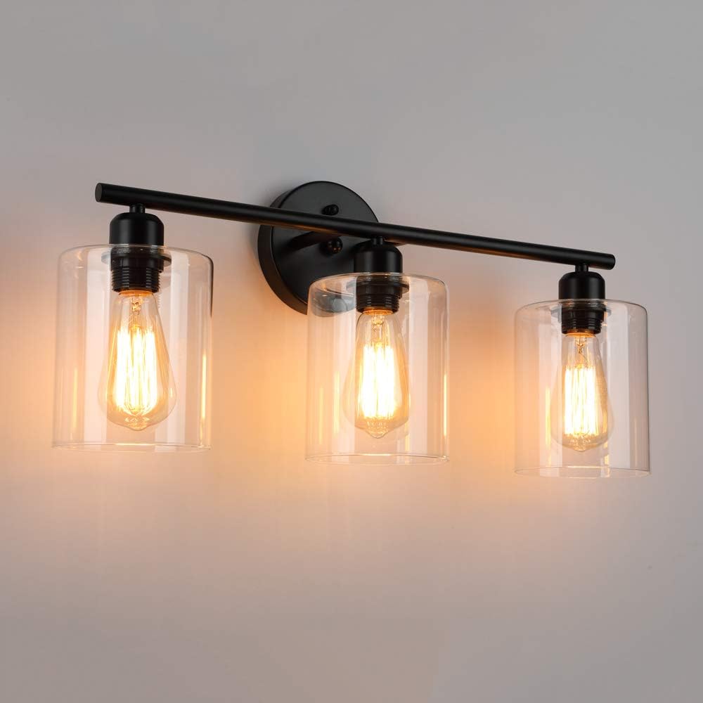 4 Light Industrial Bathroom Vanity Light Hardwire Industrial Glass Wall Sconce Vintage Edison Wall Lamp Light Fixture For Bathroom Dressing Table Vanity Table 4 Lights Cjp Org In