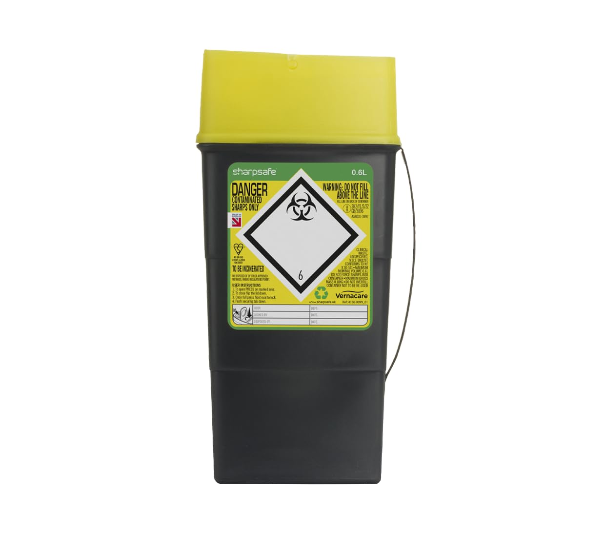 SHARPSAFE COMMUN BIN 0.6L