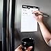 Home Advantage Weekly Meal Planner with Tear Off Grocery Shopping List Magnetic Notepad - (White) Made in the U.S.A.