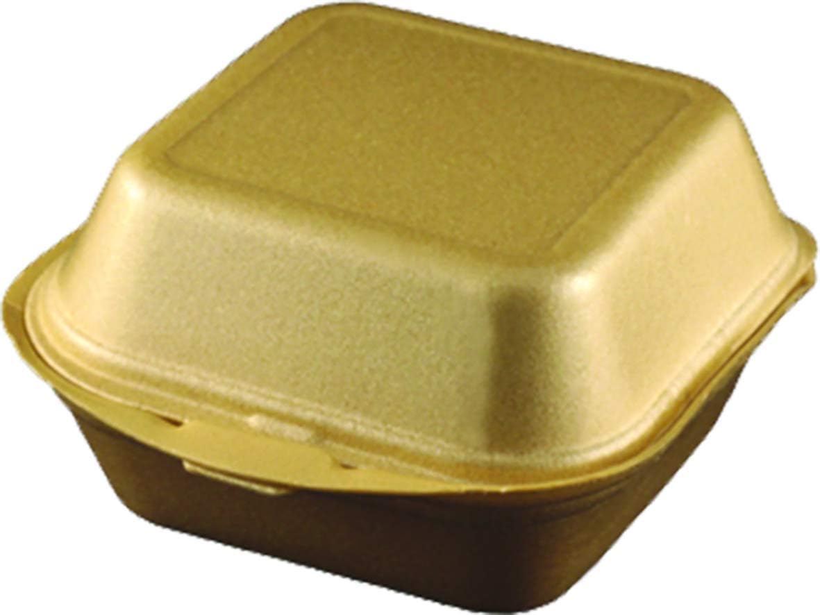 Mallard Ferriere - Cajas para hamburguesa (poliestireno, 125 unidades): Amazon.es: Hogar
