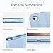 ESR Case for iPad Air 2,Smart Case Cover PU Leather Case Tree Texture Ultra Slim Auto Wake & Sleep Function with Blue and Brown Streak Pattern for iPad Air 2,Sky