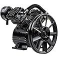 Compressor Source 1.5 to 2 HP Replacement Air Compressor Pump Single Stage 2 Cylinder 4.5 CFM V Style Twin Cylinder 2 Piston