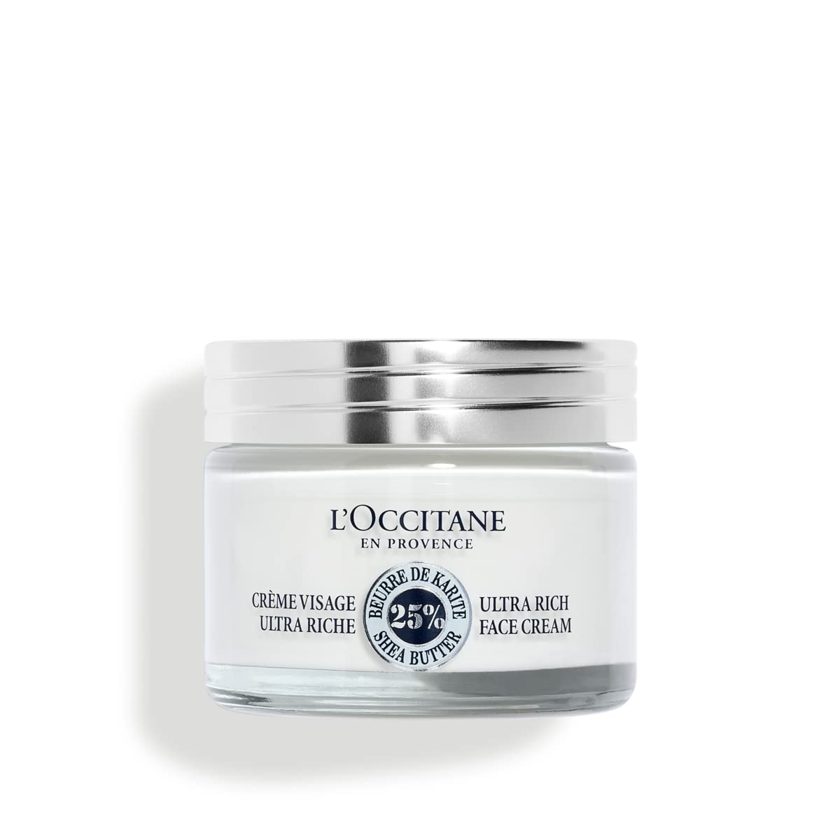 L'OCCITANE - Shea (Karité) Ultra Rich Face Cream - Dry and Sensitive Skin - 50 ml - Moisturizer - Made in France