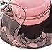 June's Young Women Church Derby Hat Sun Hats Wide Brim Fancy Derby Hat Polka Dot Pink