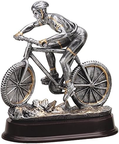 The Trophy Studio Mountain Cycling 9 1/2"tall