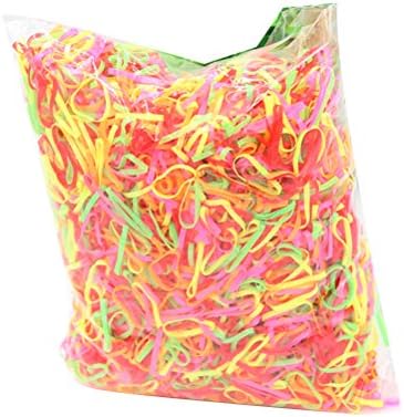 Zhhlaixing Large Pack of 4000 Small Assorted Pastel Elastic Rubber Bands for Styling, Hair Twists, Babies, Kids Hair, Braids Hair