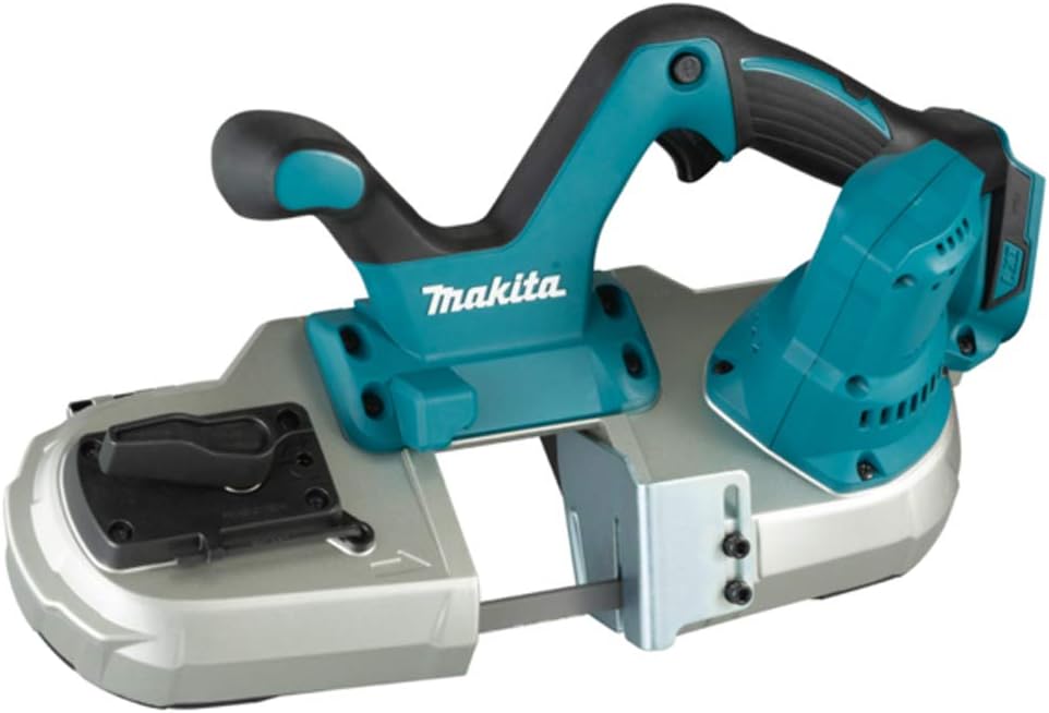 Makita DPB182Z 18V Li-Ion LXT Portable Band Saw - Batteries and Charger Not Included, Black and Silver, Size