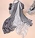 K-ELeven Silk Scarf Gradient Colors Scarves Long Lightweight Sunscreen Shawls for Women SK073-A