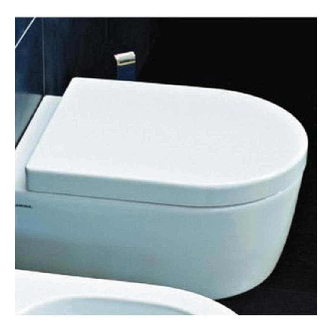 compatible slow motion seat Flaminia 5051CW03 for Link series White