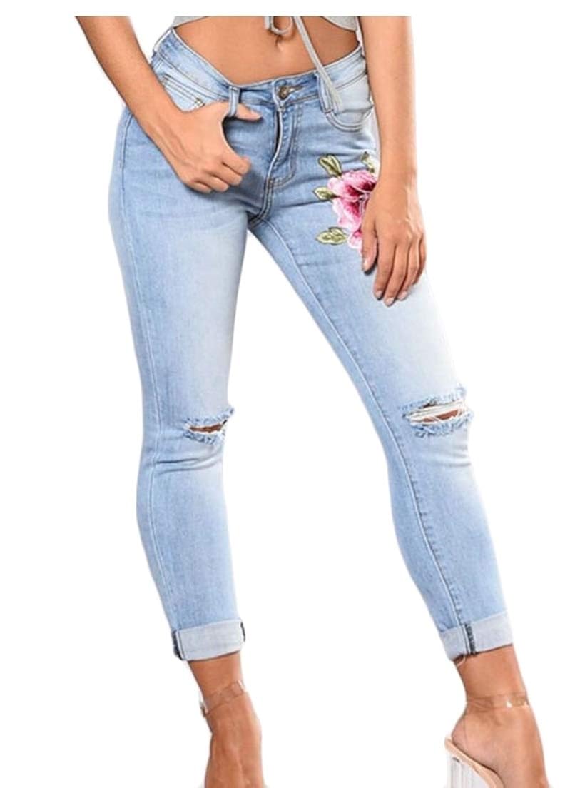 frayed hem jeans 2018