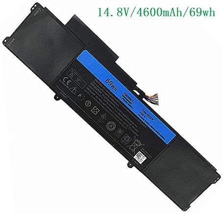 SKYSTYLE NEW 4rxfk Laptop Battery for DELL Ultrabook XPS 14 L421 L142x Series Replacement 4RXFK C1JKH FFK56 14.8V 69Wh