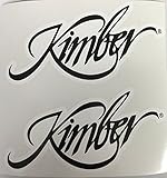 2 Kimber Firearms Armory Die Cut Decals