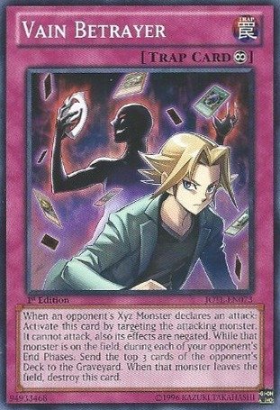 Yu-Gi-Oh! - Vain Betrayer (JOTL-EN073) - Judgment of the Light - Unlimited Edition - Common