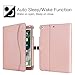 Fintie Case for iPad 9.7 Inch 2017 / iPad Air 2 / iPad Air - [Corner Protection] Multi-Angle Viewing Folio Stand Cover w/Pocket, Auto Wake/Sleep for iPad 2017, iPad Air 1 2 (Glitter Pink)