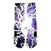 HoopSwagg Lightning Galaxy Custom Nike Elite Socks Large