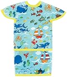 AM PM Kids! Toddler Laminated Bib, Sea Life