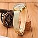 Womens Quartz Watch, SUPPION Shell Patten Dial Gold Mesh Band Women Wrist Watch