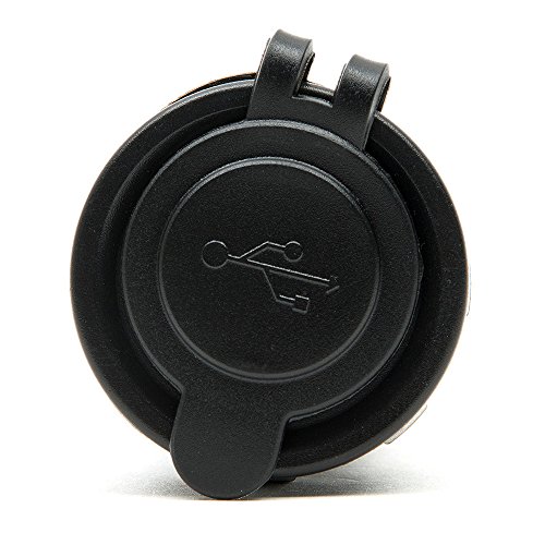 BreaDeep Dual USB Car Charger Socket Waterproof 12V/3.1A Power Outlet Replacement for Car, Motorcycle, Marine, Boat, RV, ATV