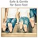 Non Slip Clear Stair Treads for Safety. 20-Pack Pre-Cut Adhesive Sheets, Prevents Slipping. 4