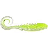 Northland Tackle Eye-Candy GRUB / 3" / 5 Pack/Chartreuse SHAD