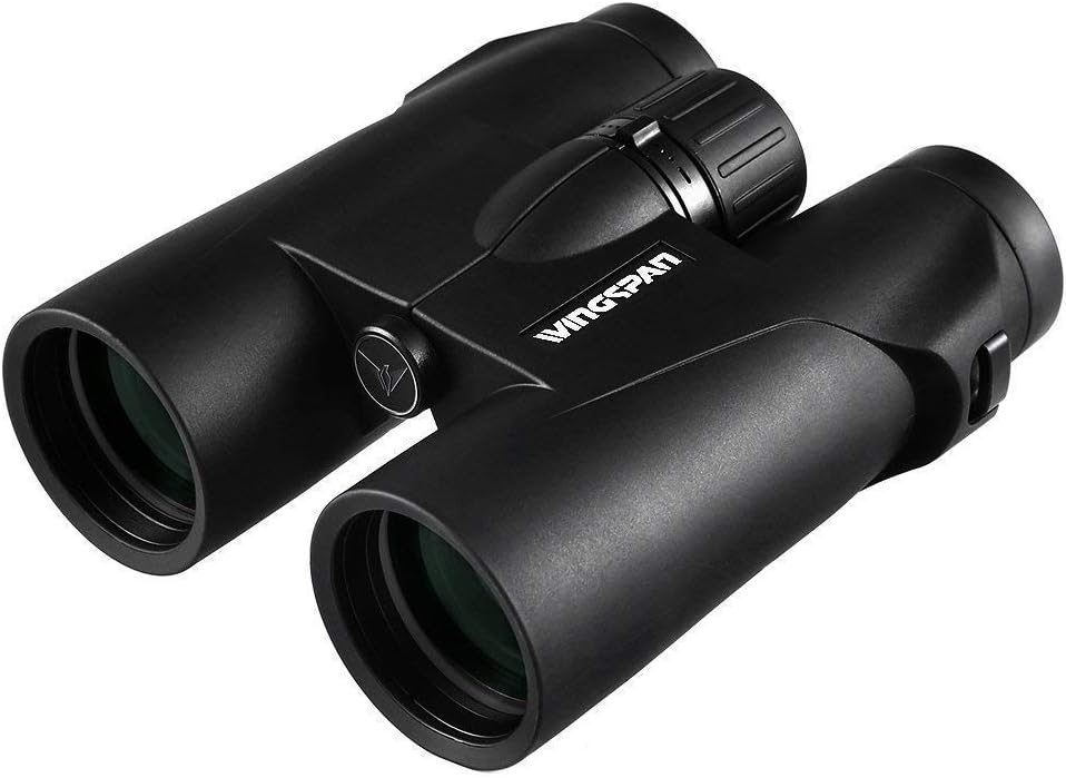 Wingspan Optics WideViews HD 8X42 Professional Bird Watching Binoculars for Adults. Extra-Wide Field of View for the Brightest, Clearest Detail. Close Focus for Closer Views. HD Quality at an Affordable Price