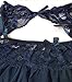 Alter Womens Lace Bra Lingerie Set With Mini Skirt