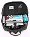 Aidonger Vintage Canvas School Backpack Laptop Backpack (Gray)