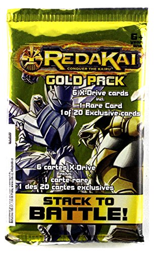 Redakai Card Game Hobby Edition Gold Pack Booster Pack 6 | Desertcart Samoa